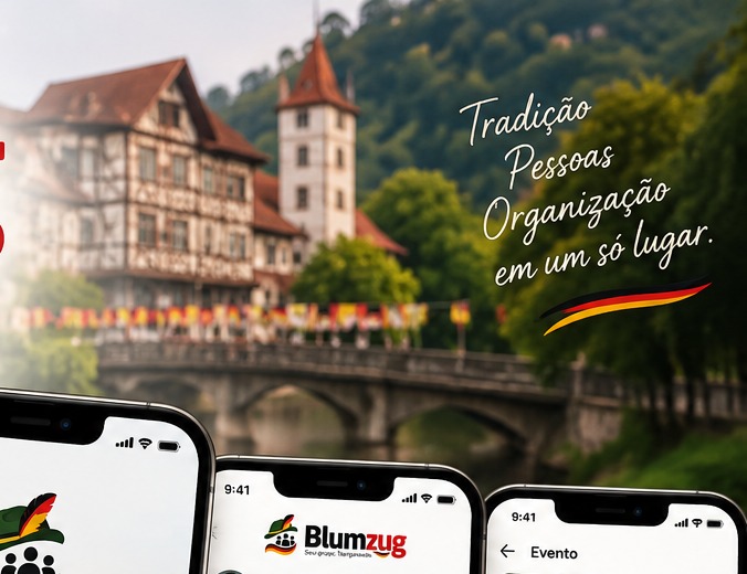 Blumzug nos celulares — tudo em um só lugar